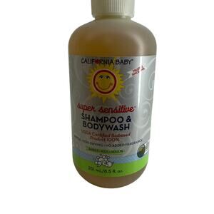 California Baby No Fragrance Super Sensitive Bubble Bath 13oz/384mL